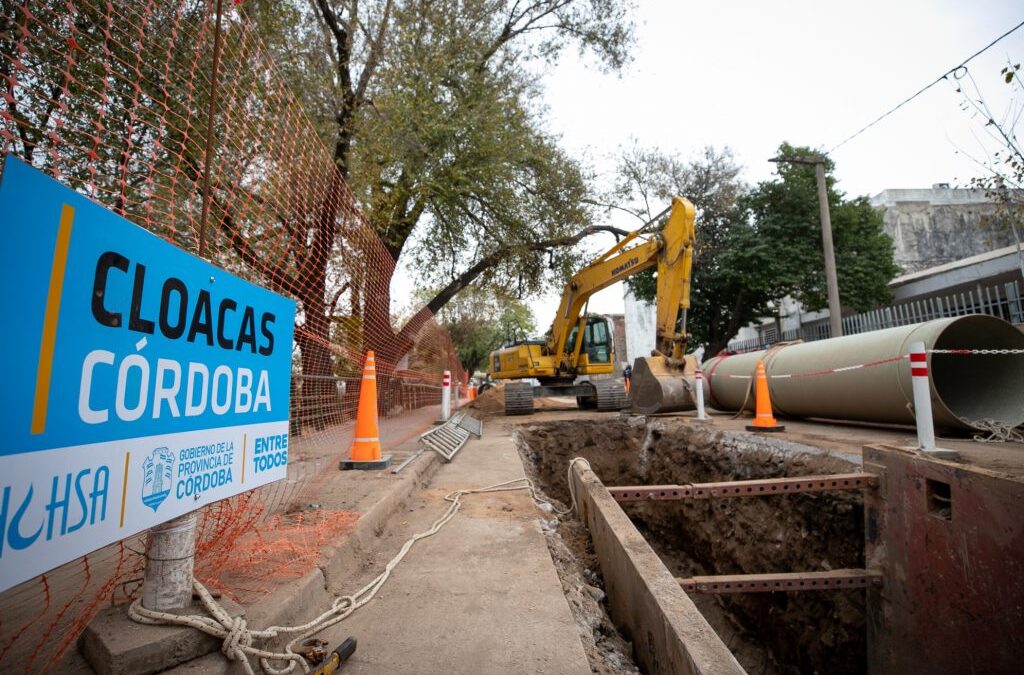 La Calera: la Provincia realizará obra cloacal para 12.000 vecinos