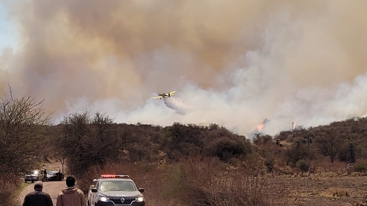 La Provincia activó el Fondo de Desastre para asistir a damnificados por incendios