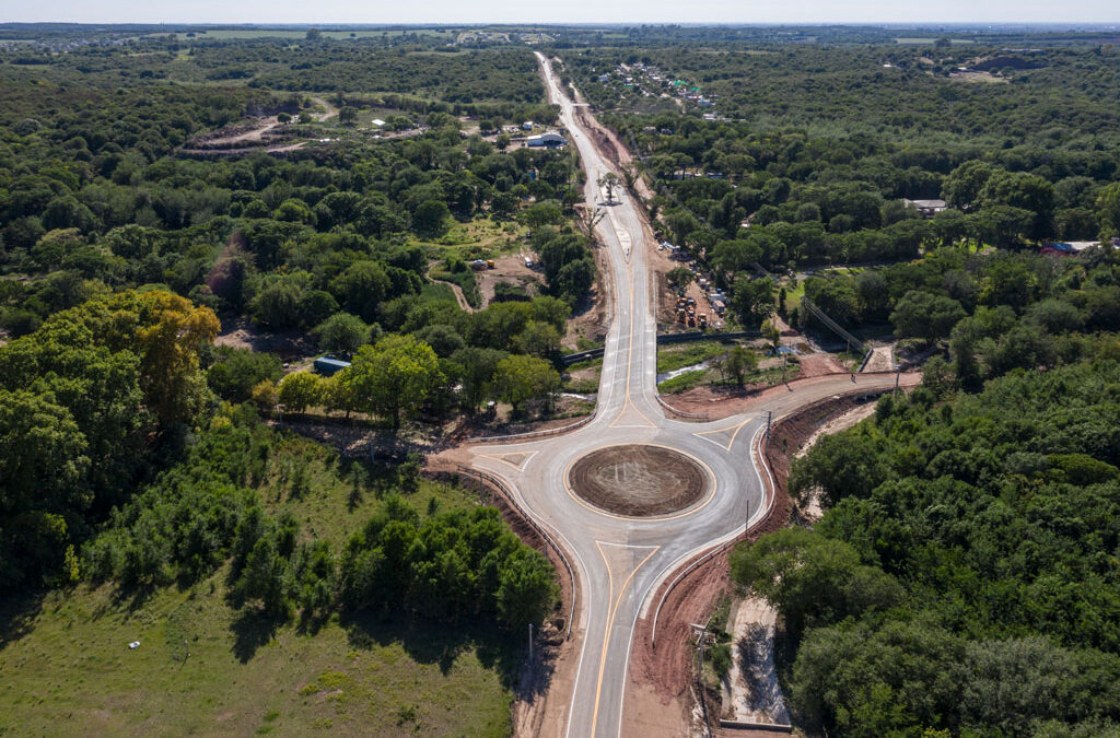 Unquillo: quedó habilitada la pavimentación de la Ruta Provincial S-441